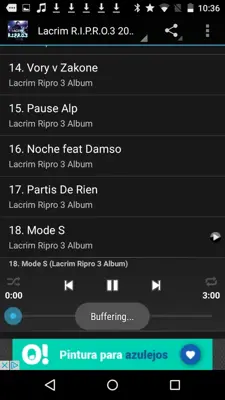 Lacrim R.I.P.R.O.3 2017 android App screenshot 2